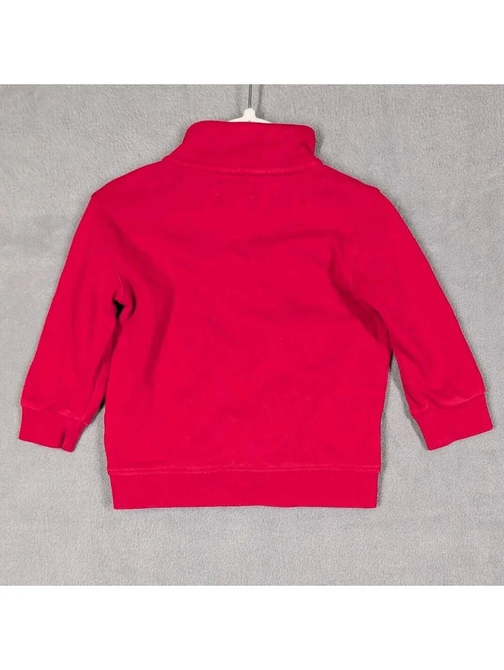 Polo Ralph Lauren Boys 18M Red Blue White 3pc Hoodie Shirt Pullover Clothing Lot